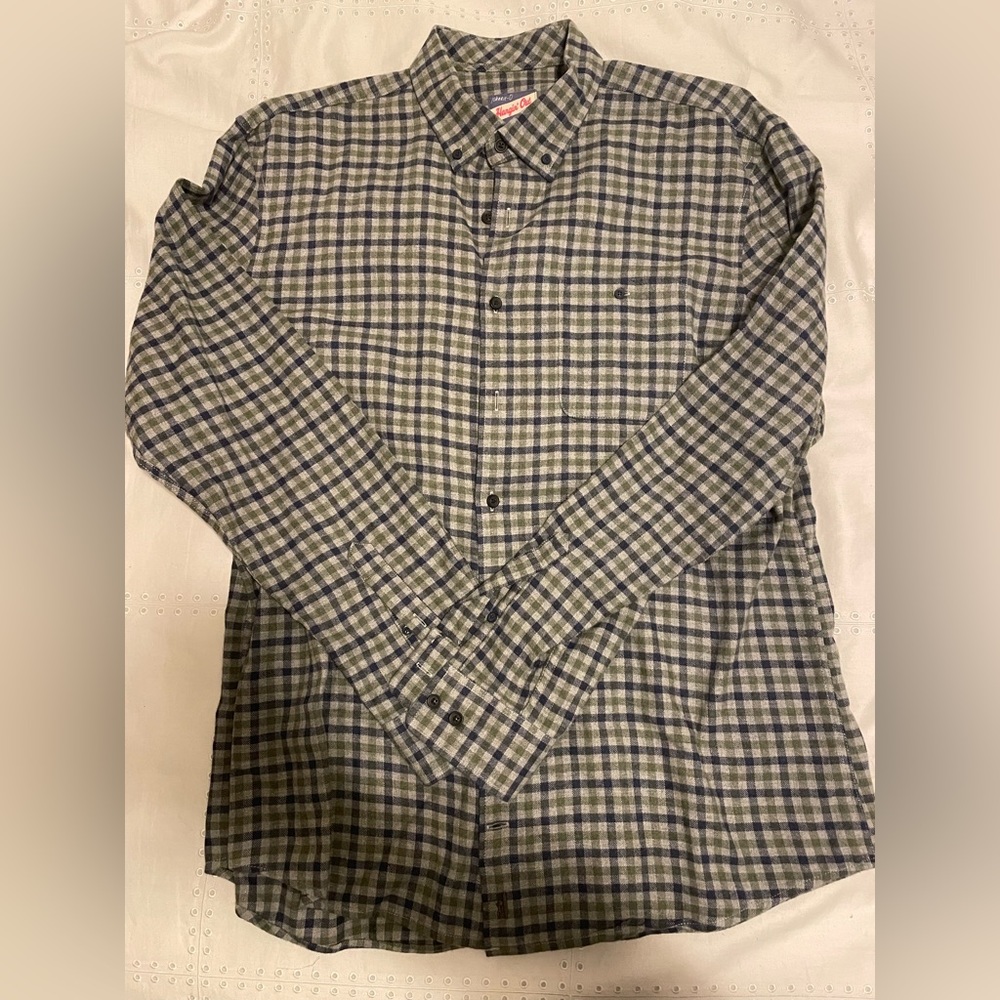 Johnnie O long sleeve flannel shirt
